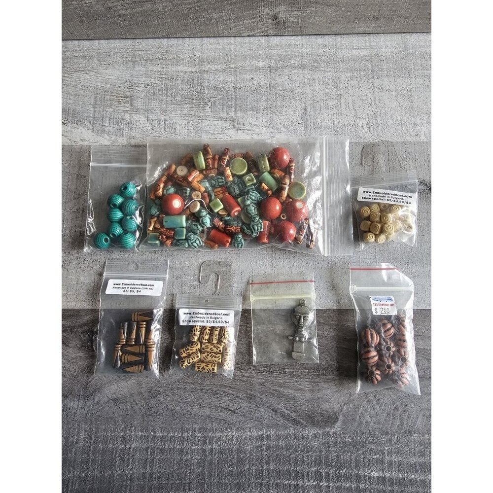 Tribal Crafter Lot Jewelry Designer Making Supplies Bulgaria Art Estate Lot #5